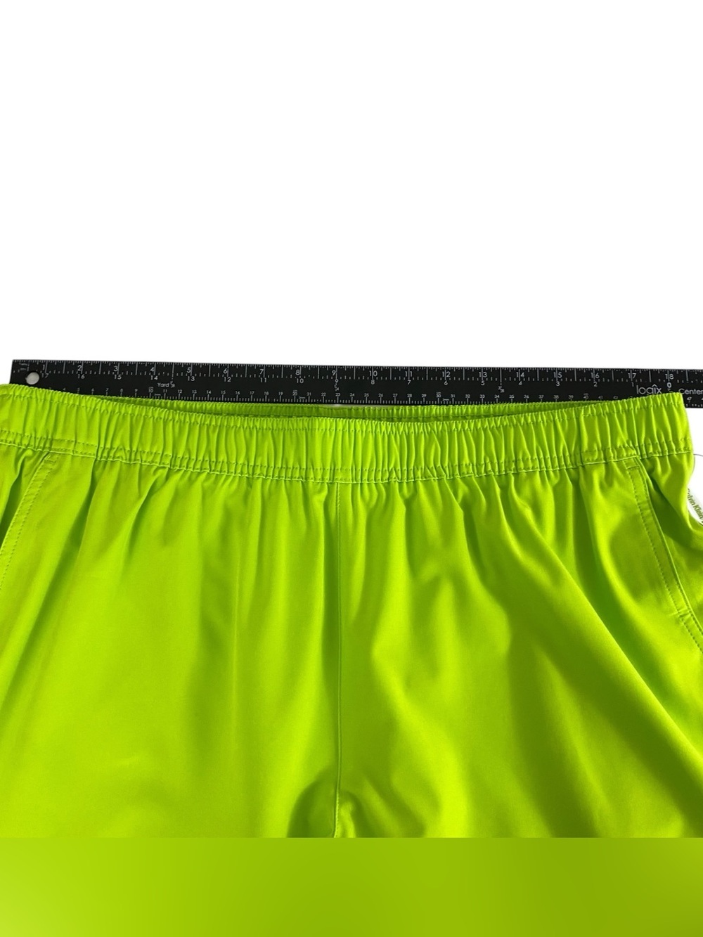 Calvin Klein Mens Trunks Shorts Size XL Swimwear Neon Green UPF 40 Lined NWT - Picture 13 of 15